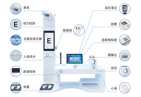 健康驛站體檢一體機